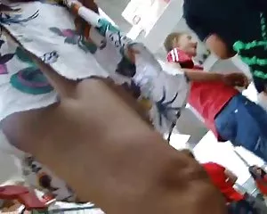 Cazzo upskirt parte del supermercato. 2 il sesso gratis